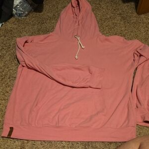 Ampersand Ave Single Hoodie Sweatshirt | Worn Once | Medium Pink